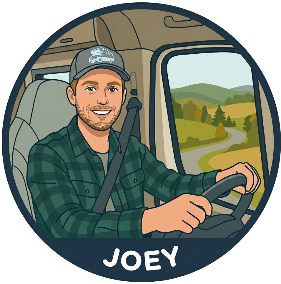 Afbeelding van Joey, je reisassistent in onze app Mijn Camperreis