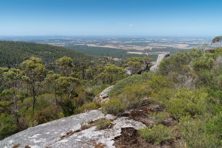 Porongurup Granite sky walk castle rock