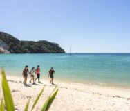 Abel Tasman National park hiking wandelen