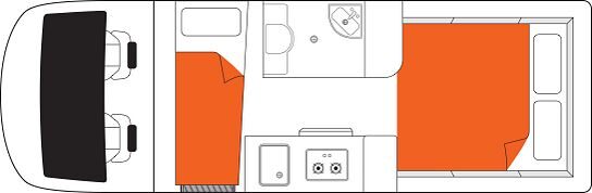Apollo Euro Plus floorplan nacht