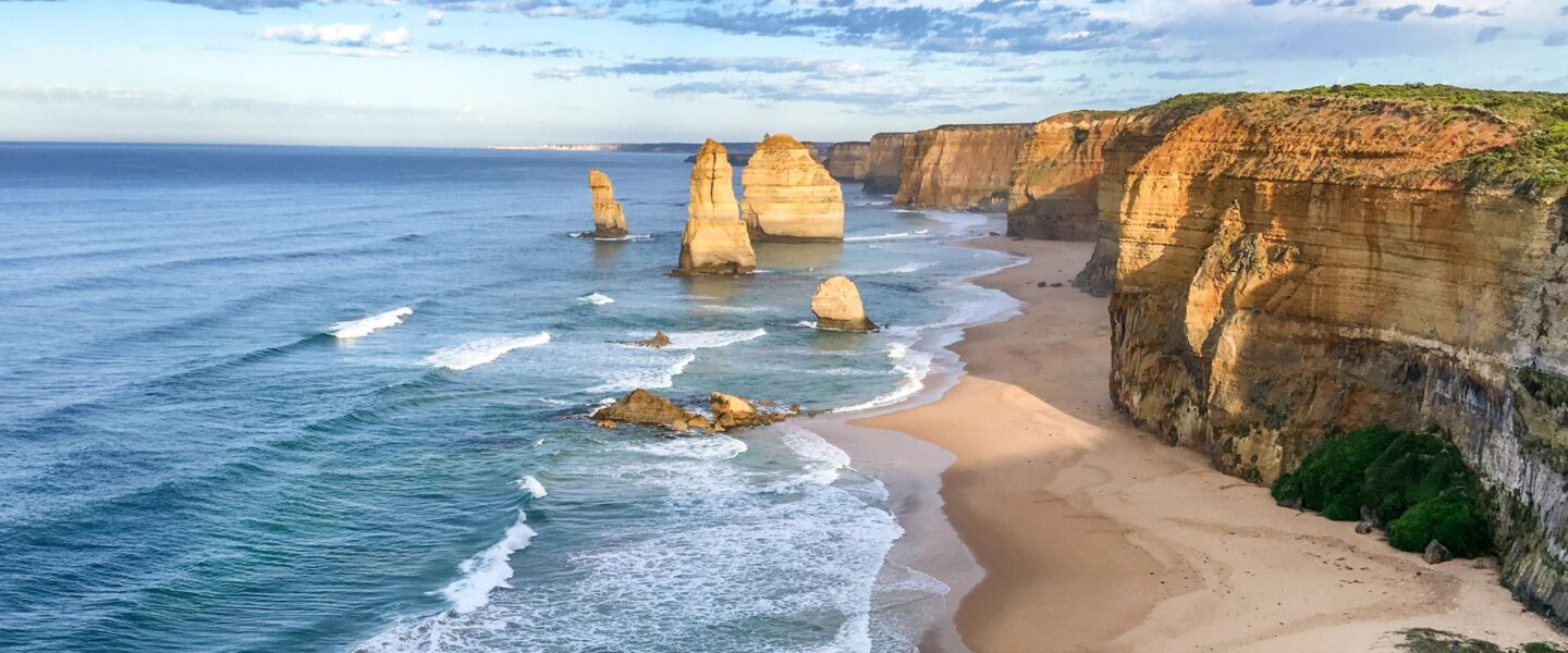 Twelve apostles langs de Great Ocean Road