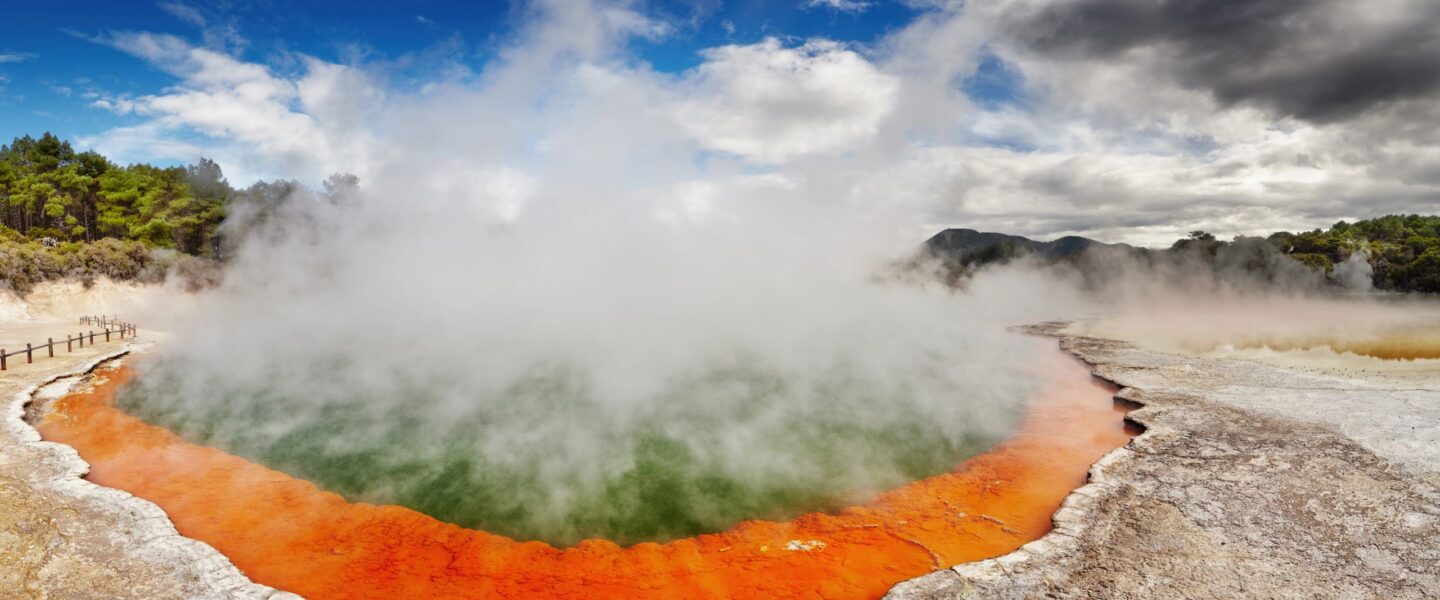 Rotorua Waiotapu thermal pools