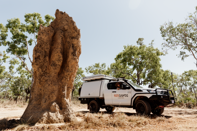 RedSands 4WD camper in Litchfield National Park