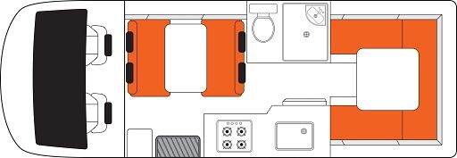 Apollo Euro Camper dag layout