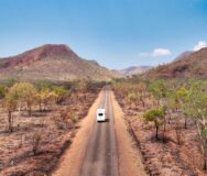 Maui River naar Lake Argyle